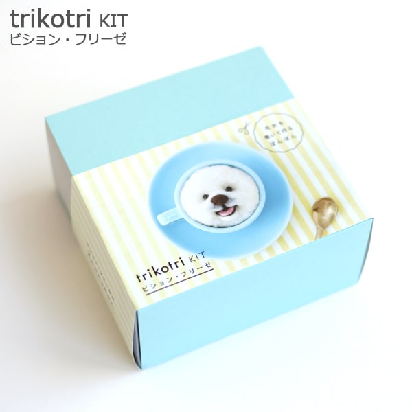 Ponpon Kit "Trikotri Bish Frize"Daruma DARUMA 요코타