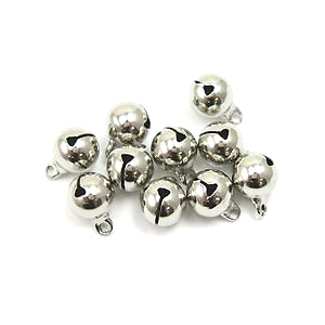 Soporte de artesanía "Horaizuzu de 10 mm plateado 12 piezas SH-010N-12"