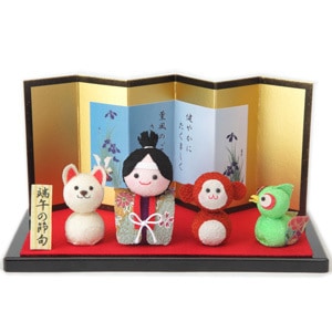 Subsei Handicraft Kit "Chirimenwork Momotaro Nishiki LH-66" Panami Panami Takagi Fiber