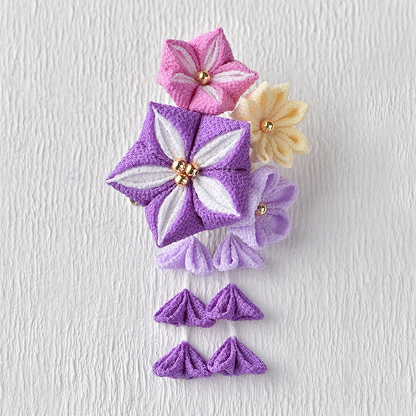 手工艺品套件“ takagi ayaka broach purple lh-412配件broach kyochirimen tsumagi tsumagi日本手工艺品日本枪支日本模式”