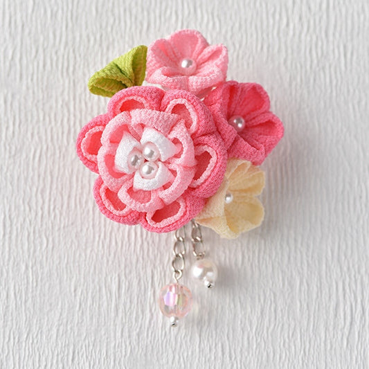 手工艺品套件“ takagi ayaka brochi brochi pink lh-413附件broach kyokirin tsumagi tsumagi日本手工艺品日本枪支日本模式”