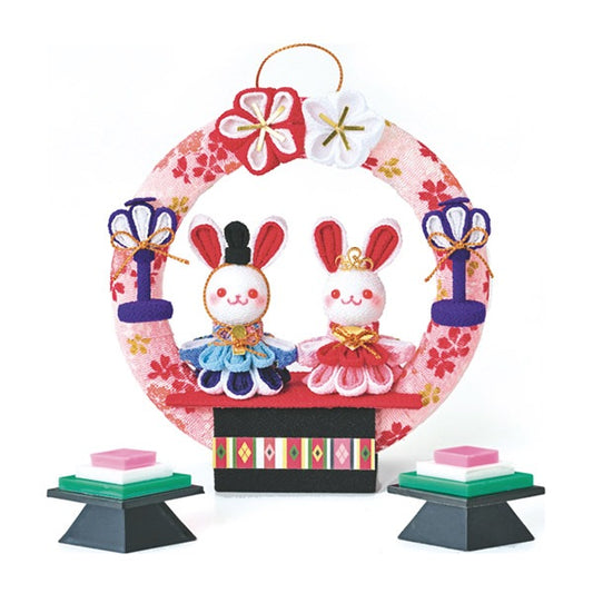 Kit de artesanía Sekiki "Fibra familiar Hina Rabbit HM-21" Panami Panami Hakagi Fibra