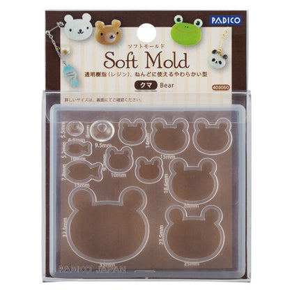 Clay resin type "Soft mold bear" Padico Pajiko