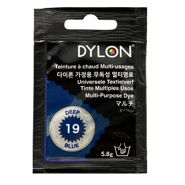 Farbstoff "Multiburistar 19 Deep Blue Deep Blue" Dylon Dylon