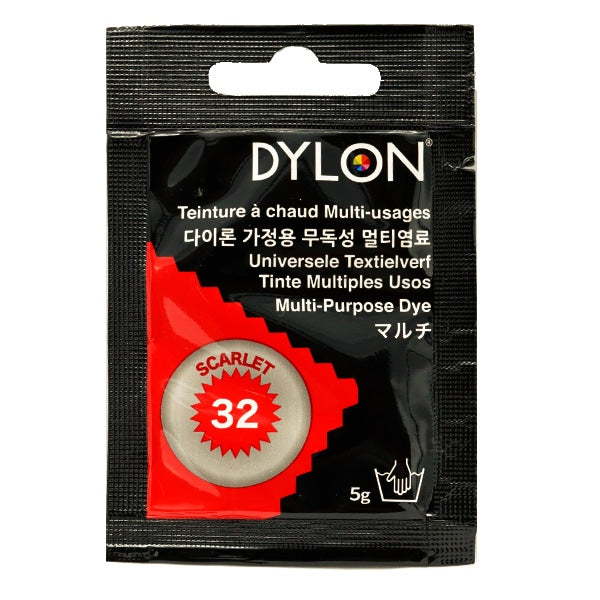 Dye "Multiburistar 32 Scarlet Scarlet" Dylon Dylon