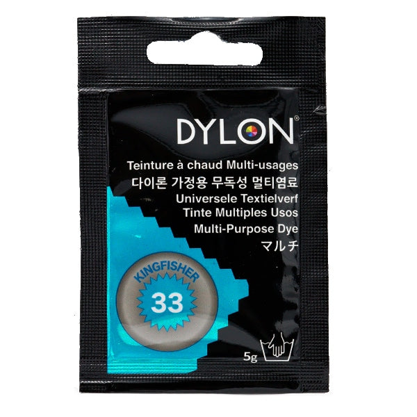 染料“ Multburistar 33翠鸟国王Fisher” Dylon Dylon