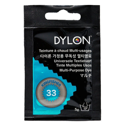 염료 "Multiburistar 33 Kingfisher King Fisher"Dylon Dylon