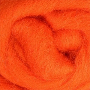 Needle felting "Felt making about 50g 9 orange"