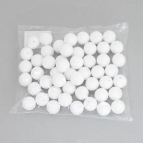 Material de espuma de poliestireno "Diámetro de tipo de bola de bola de beca de bola 15 mm 50 piezas S15-50"