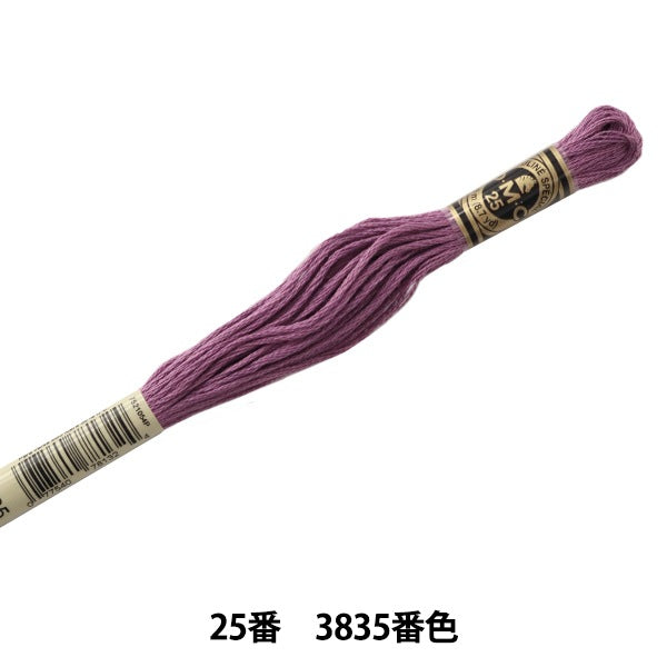 Embroidery thread "DMC 25th embroidery thread 3835 color" DMC Dewem Sea