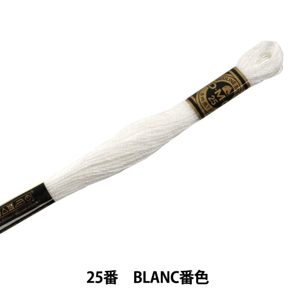 Filato da ricamo "DMC 25 ° thread da ricamo Blanc Bank" DMC DEWH MAE