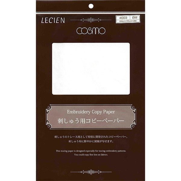 TRACE NOTICHE "Copia incorporata White W 4003" Lecien Lucian Cosmo Cosmo