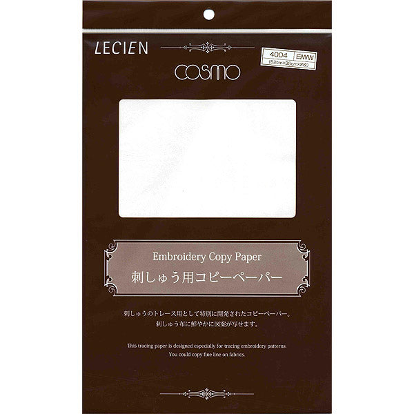 Trace Paper "Passion Paper White WW 4004" LeCien Lucian Cosmo Cosmo