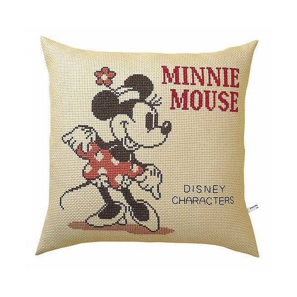 Kit de bordado "Disney Bordery Kit Kit Cushion Minnie Mouse (Camel) 5882" Olympus Olim Pass