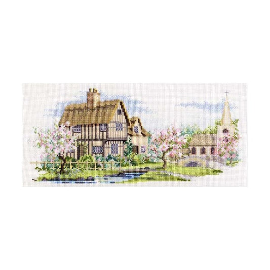 Комплект для вышивки на комплект вышивки Cross Stitch Darwent Water Blossom Lane (Off -Whyite) 7294 "Olympus Olympus