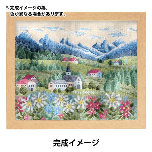 Комплект для вышивки "Cross Stitch набор для вышивки Ono Megumi's Цветочный сад Alps 7309" Olympus Olim Pass