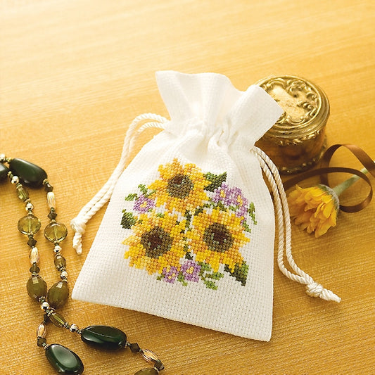 Embroidery kit "Embroidery kit flower sashimi gentle accessories (sunflower) 9018" Olympus