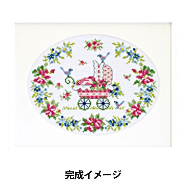 Embroidery kit "Embroidery Kit Kit Onoe Megumi Flower Symphony Rosette & Boller 7433" Olympus