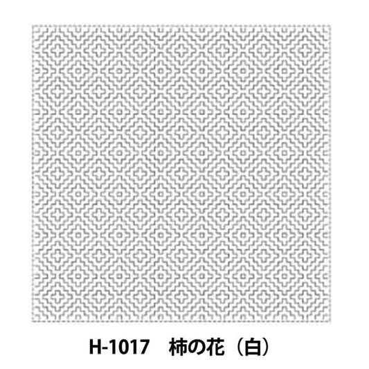 刺绣布“增木花炸布包paki花（白色）H-1017” Olympus Olim Pass