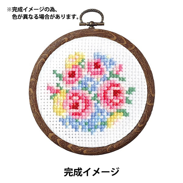 Набор для вышивки "Cross Stitch Emelcodery Kit Kit Petit Floop Fruit & Flower Rose Bouquet 7445" Olympus Olimpass