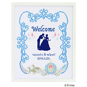 Комплект для вышивки "Welcome Board Embroidery Kit Disney Cinderella 7465" Olympus Olim Pass