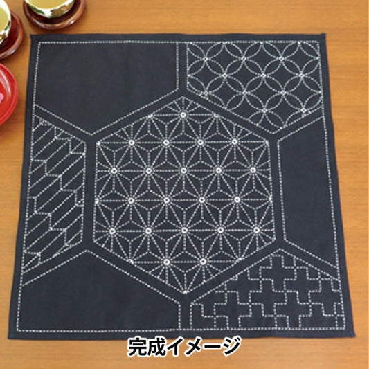 Embroidery kit "SashikoKit multi-cross turtle shell plaid SK-313] Olympus