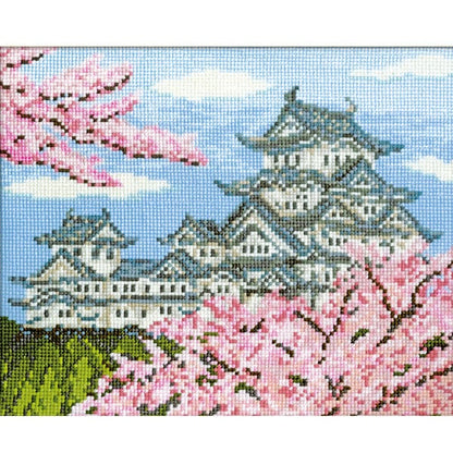 刺繡套件“刺繡套件彈簧式Himeji Castle 7414” Olympus