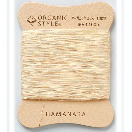 Hand-sewn thread "Hamanaka Organic Cotton Handing Thread H434-302" Hamanaka