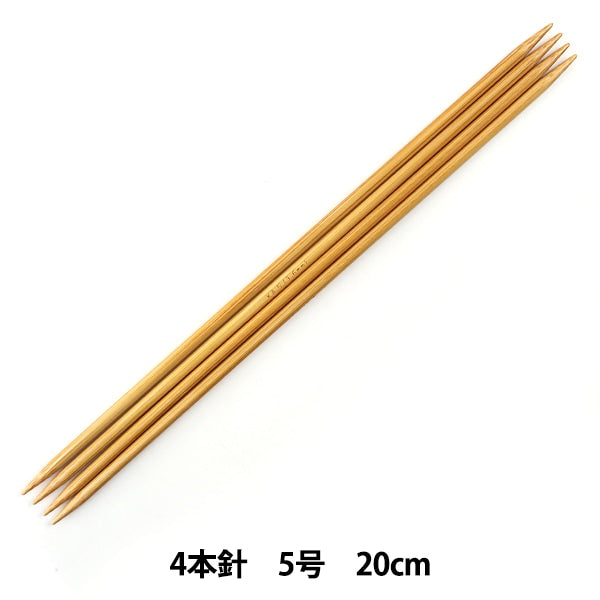 Knot "Hard Bamboo Edition 4 Needle 20cm 5" Mansell Mansel