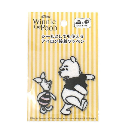 Emblema "Adhesivo de hierro Emblema Peppen Disney Pooh Pooh Piglet C YM-W-3" Kokka Cocka