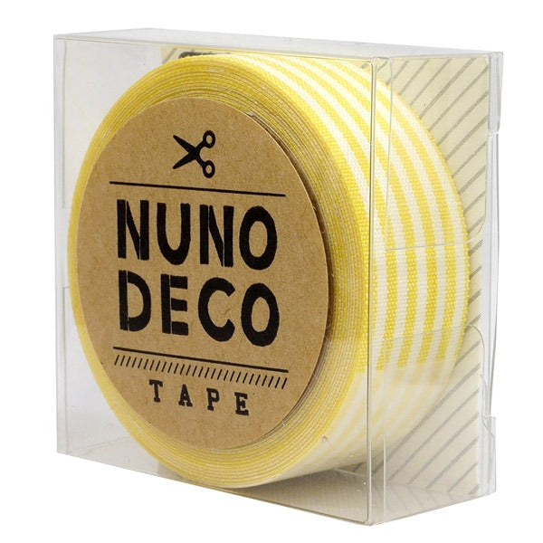 名称标签贴纸“ Nuno Deco Tape（Nuno Deco胶带）Kiiro Shimoshima 11-849” Kawaguchi Kawaguchi