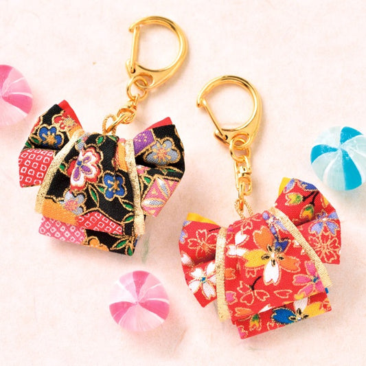 Handwerk Kit "Japanische Schlüsselbund -Mini -Band" Panami Panami Takagi Faser