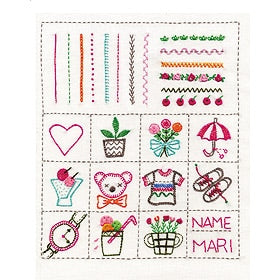 Embroidery kit "Embroidery Kit Stitch Collection 1 2038" Olympus