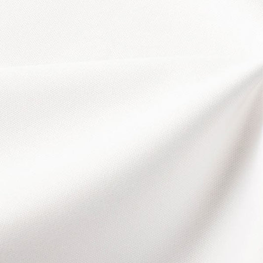[Dalla quantità 5] Tessuto 『OxfordSemplice 99 bianco " Pianura