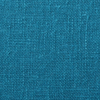 [From quantity 5] Fabric "Hemp Slab Peacock (Blue)"