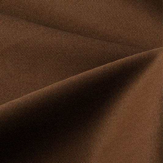 [Dalla quantità 5] tessuto "20 twill marron b17000z-205"