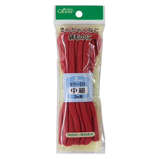 Craft Cord 『Color Cord Medium-thin red 26-151] Clover