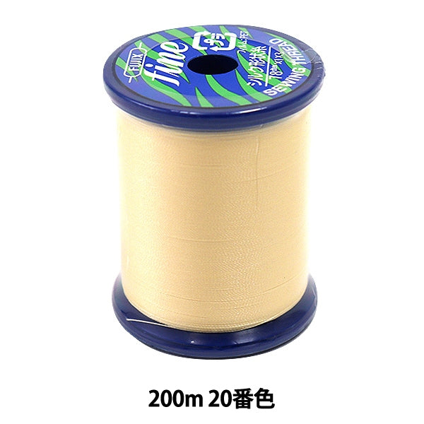 Sewing machine thread "Fine Missin thread 200m 20th color" FUJIX Fujix