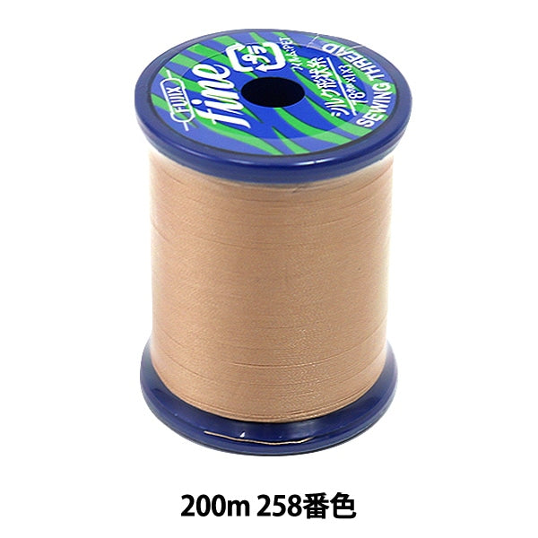 Fil de couture de couture "Fine Missin Thread 200m 258th" Fujix Fujix