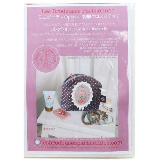 Kit de broderie "Opera (mini pochette) 16x14"