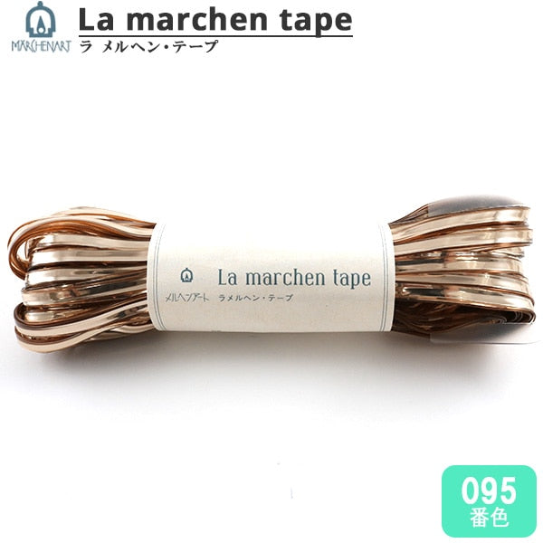 Handicraft tape "Lamelhen tape 5mm 30m gold" MARCHENART fairy art