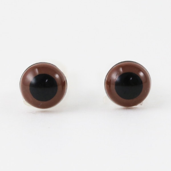 أجزاء العين المصنوعة يدويًا "Amigurumi EYE Crystal Eye 6mm Brown" هاماناكا هاماناكا