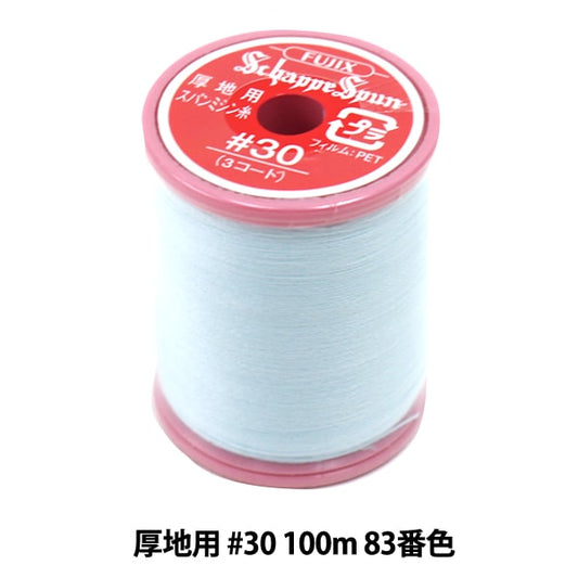 Couse Machine Yarn "Shappspan Ground épais # 30 100m 83 Couleur" Fujix Fujix