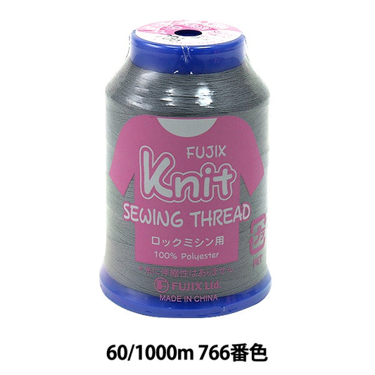 Sewing machine thread "Knit Sewing 60 1000m 766 No." FUJIX Fujix