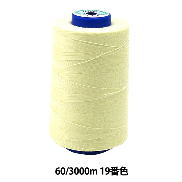 Sewing machine thread "King Span Missin thread 60 3000m 19th color" FUJIX Fujix