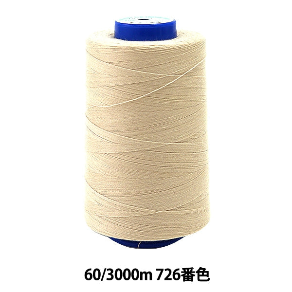 Fil de couture de couture "King Span Missin Thread 60 3000m 726th" Fujix Fujix