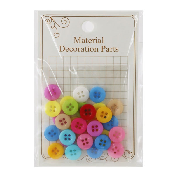 Bouton "Plotton mix 11,5 mm"