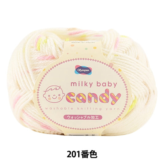 Детские волосыНитки "Milky Baby Candy (Milky Baby Candy) 201 Back Olympus