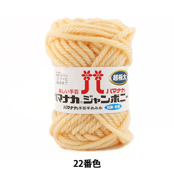 Yarn "Hamanaka Jumbony Super Furge 22 Color" Hamanaka