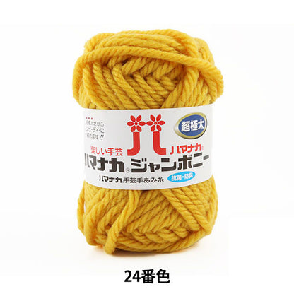 Yarn "Hamanaka Jumbony Super Furge 24 Color" Hamanaka